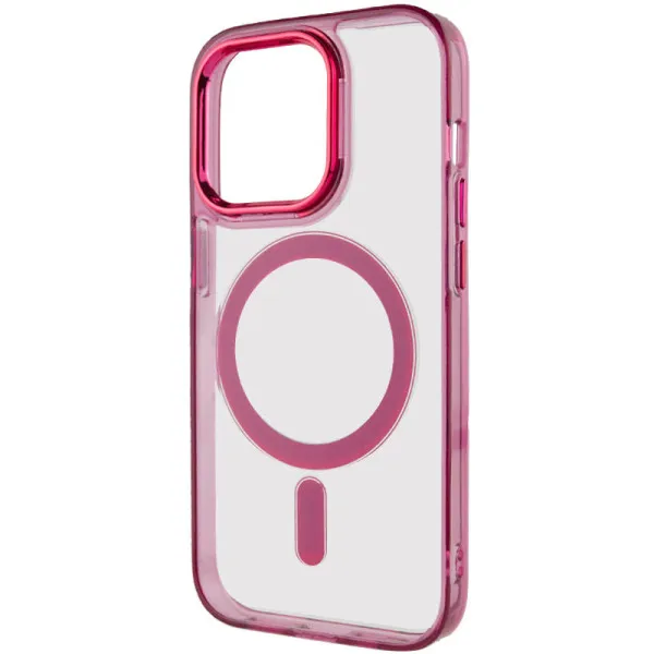 Чехол TPU Iris with Magnetic Fit для Apple iPhone 13 Pro (6.1") — Бордовый — фото 3 Чехол TPU Iris with Magnetic Fit для Apple iPhone 13 Pro (6.1") — Бордовый — фото 3