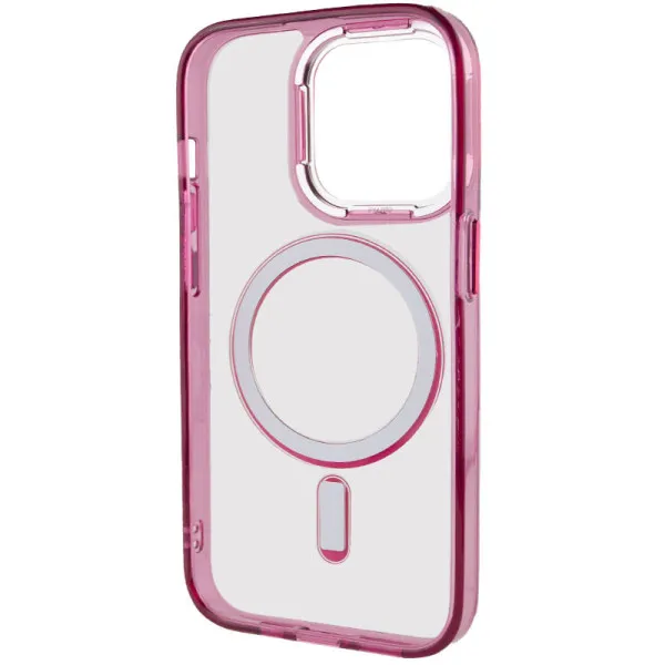 Чехол TPU Iris with Magnetic Fit для Apple iPhone 13 Pro (6.1") — Бордовый — фото 4 Чехол TPU Iris with Magnetic Fit для Apple iPhone 13 Pro (6.1") — Бордовый — фото 4