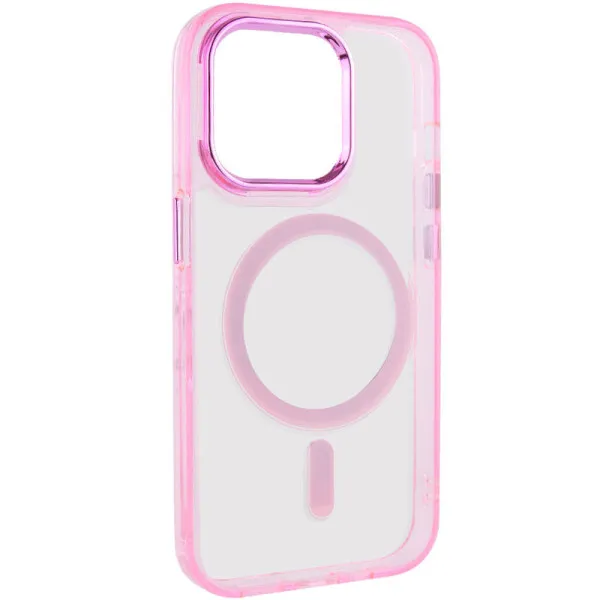 Чохол TPU Iris with Magnetic Fit для Apple iPhone 13 Pro (6.1") — Рожевий — фото 2 Чохол TPU Iris with Magnetic Fit для Apple iPhone 13 Pro (6.1") — Рожевий — фото 2