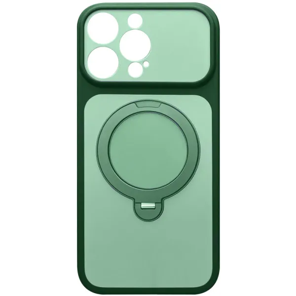 Чохол Ummi Full Camera with Magnetic Fit HQ Ring для Apple iPhone 13 Pro (6.1") — Зелений Чохол Ummi Full Camera with Magnetic Fit HQ Ring для Apple iPhone 13 Pro (6.1") — Зелений