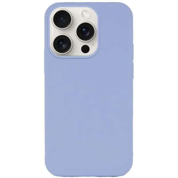 Чохол Silk (AA) NO LOGO with Magnetic Fit для Apple iPhone 13 Pro (6.1") — Блакитний Чохол Silk (AA) NO LOGO with Magnetic Fit для Apple iPhone 13 Pro (6.1") — Блакитний