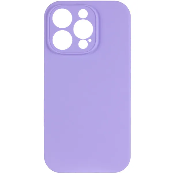 Чехол Silk Full Camera Protective (AA) NO LOGO для Apple iPhone 13 Pro (6.1") — Сиреневый — фото 3 Чехол Silk Full Camera Protective (AA) NO LOGO для Apple iPhone 13 Pro (6.1") — Сиреневый — фото 3
