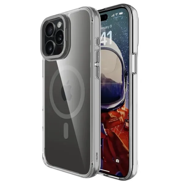 Чохол TPU Space Case Apex with Magnetic Fit для Apple iPhone 13 Pro / 14 Pro (6.1") — Сірий — фото 1 Чохол TPU Space Case Apex with Magnetic Fit для Apple iPhone 13 Pro / 14 Pro (6.1") — Сірий — фото 1