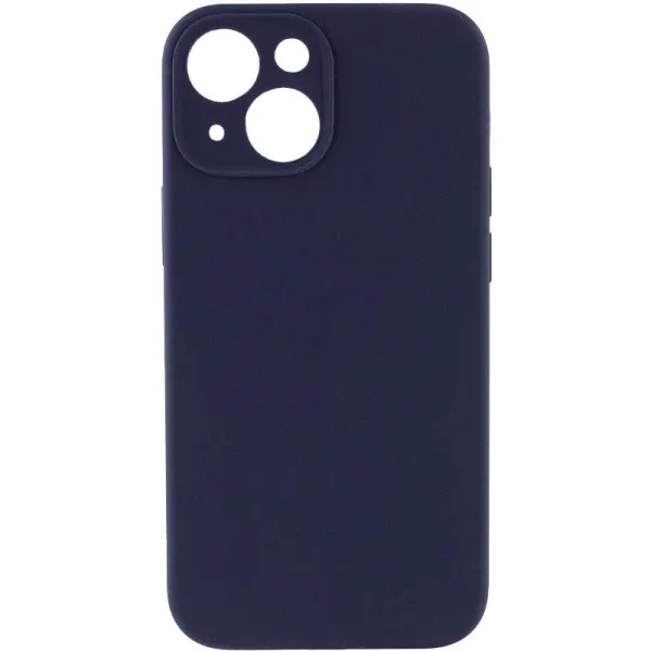 Чохол Silk Full Camera Protective (AA) NO LOGO для Apple iPhone 13 (6.1") — Темно-синій — фото 1 Чохол Silk Full Camera Protective (AA) NO LOGO для Apple iPhone 13 (6.1") — Темно-синій — фото 1