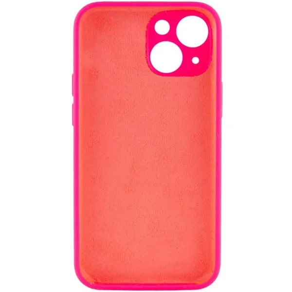 Чохол Silk Full Camera Protective (AA) NO LOGO для Apple iPhone 13 (6.1") — Рожевий — фото 4 Чохол Silk Full Camera Protective (AA) NO LOGO для Apple iPhone 13 (6.1") — Рожевий — фото 4
