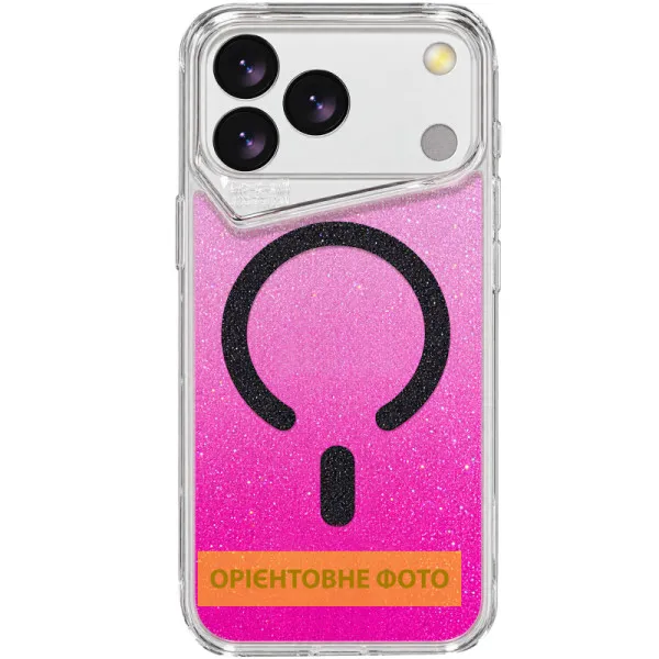 Чохол TPU+PC Gear4 Crystal Palace Shine with Magnetic Fit для Apple iPhone 13 / 14 (6.1") — Рожевий Чохол TPU+PC Gear4 Crystal Palace Shine with Magnetic Fit для Apple iPhone 13 / 14 (6.1") — Рожевий