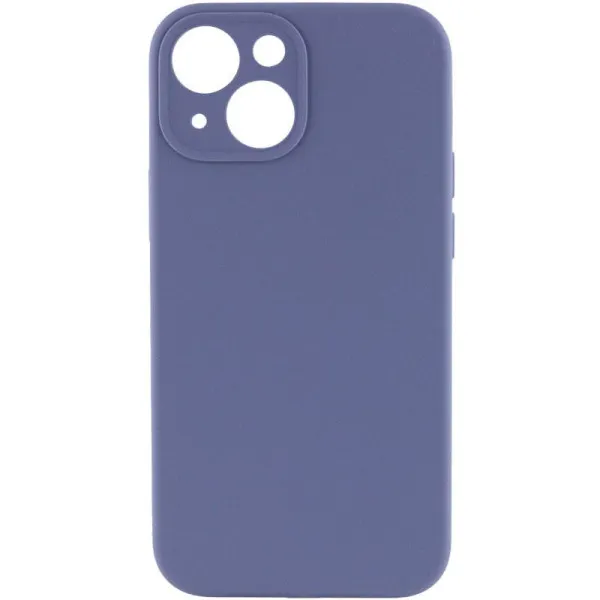 Чохол Silk Full Camera Protective (AA) NO LOGO для Apple iPhone 13 (6.1") — Сірий — фото 4 Чохол Silk Full Camera Protective (AA) NO LOGO для Apple iPhone 13 (6.1") — Сірий — фото 4