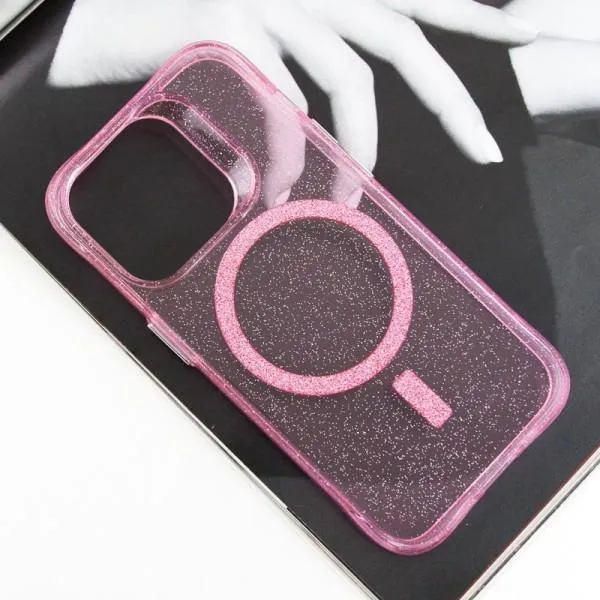 Чохол TPU Radiance with Magnetic Fit для Apple iPhone 14 Pro Max (6.7") — Рожевий — фото 2 Чохол TPU Radiance with Magnetic Fit для Apple iPhone 14 Pro Max (6.7") — Рожевий — фото 2