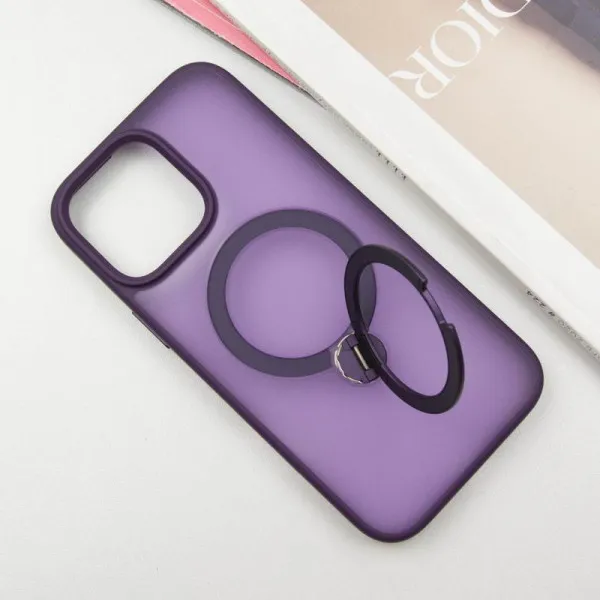 Чехол Ummi Colorful with Magnetic Fit HQ Ring для Apple iPhone 14 Pro Max (6.7") — Фиолетовый — фото 3 Чехол Ummi Colorful with Magnetic Fit HQ Ring для Apple iPhone 14 Pro Max (6.7") — Фиолетовый — фото 3