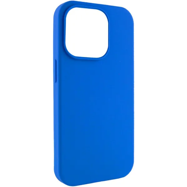 Чехол Silk Full Protective (AA) NO LOGO для Apple iPhone 14 Pro Max (6.7") — Синий — фото 1 Чехол Silk Full Protective (AA) NO LOGO для Apple iPhone 14 Pro Max (6.7") — Синий — фото 1