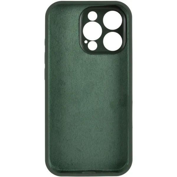 Чехол Silk Full Camera Protective (AA) NO LOGO для Apple iPhone 14 Pro Max (6.7") — Зеленый — фото 5 Чехол Silk Full Camera Protective (AA) NO LOGO для Apple iPhone 14 Pro Max (6.7") — Зеленый — фото 5