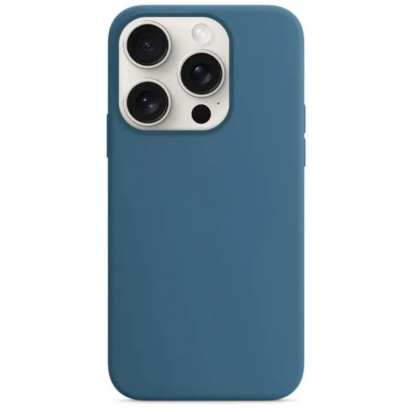 Чехол Silk Full Protective (AA) NO LOGO для Apple iPhone 14 Pro Max (6.7") — Синий — фото 5 Чехол Silk Full Protective (AA) NO LOGO для Apple iPhone 14 Pro Max (6.7") — Синий — фото 5