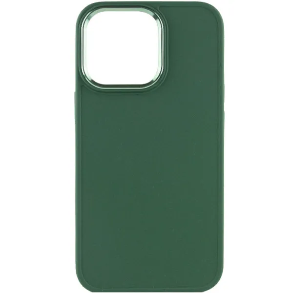 TPU чехол Bonbon Metal Style для Apple iPhone 14 Pro Max (6.7") — Зеленый — фото 2 TPU чехол Bonbon Metal Style для Apple iPhone 14 Pro Max (6.7") — Зеленый — фото 2