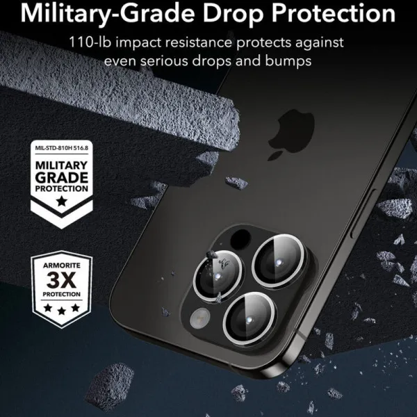 Защитное стекло Metal Classic на камеру (в упак.) для Apple iPhone 14 Pro (6.1") / 14 Pro Max (6.7") — Серебряный — фото 5 Защитное стекло Metal Classic на камеру (в упак.) для Apple iPhone 14 Pro (6.1") / 14 Pro Max (6.7") — Серебряный — фото 5