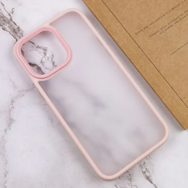 TPU+PC чохол Metal Buttons для Apple iPhone 14 Pro (6.1") — Рожевий — фото 4 TPU+PC чохол Metal Buttons для Apple iPhone 14 Pro (6.1") — Рожевий — фото 4