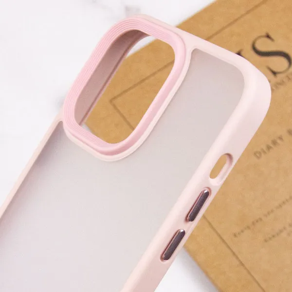 TPU+PC чохол Metal Buttons для Apple iPhone 14 Pro (6.1") — Рожевий — фото 5 TPU+PC чохол Metal Buttons для Apple iPhone 14 Pro (6.1") — Рожевий — фото 5