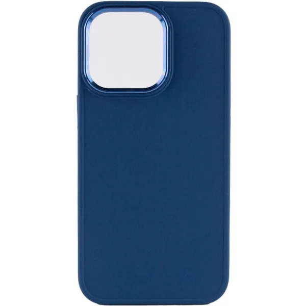 TPU чохол Bonbon Metal Style для Apple iPhone 14 Pro (6.1") — Синій — фото 2 TPU чохол Bonbon Metal Style для Apple iPhone 14 Pro (6.1") — Синій — фото 2