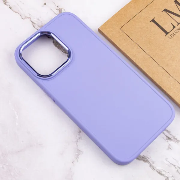 TPU чохол Bonbon Metal Style для Apple iPhone 14 Pro (6.1") — Бузковий — фото 4 TPU чохол Bonbon Metal Style для Apple iPhone 14 Pro (6.1") — Бузковий — фото 4