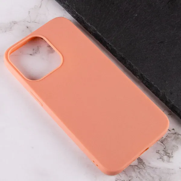Силиконовый чехол Candy для Apple iPhone 14 Pro (6.1") — Rose Gold — фото 3 Силиконовый чехол Candy для Apple iPhone 14 Pro (6.1") — Rose Gold — фото 3
