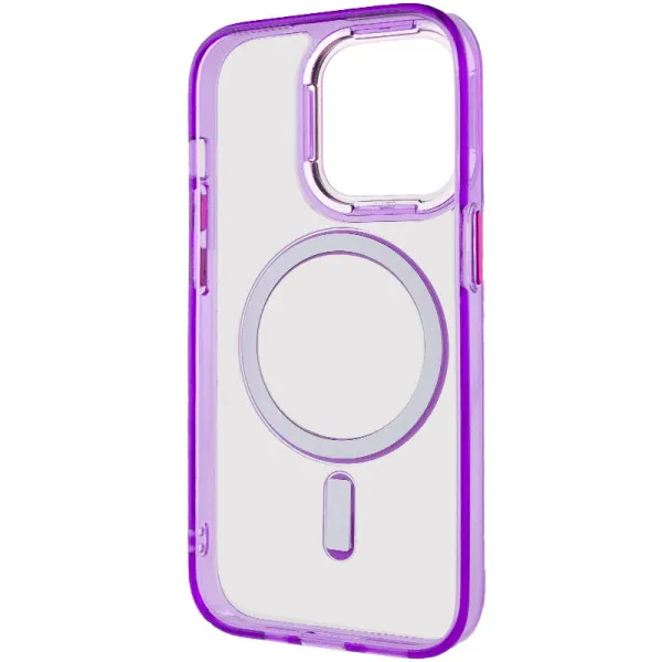 Чохол TPU Iris with Magnetic Fit для Apple iPhone 14 Pro (6.1") — Фіолетовий — фото 4 Чохол TPU Iris with Magnetic Fit для Apple iPhone 14 Pro (6.1") — Фіолетовий — фото 4