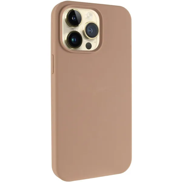 Чохол Silk Full Protective (AA) NO LOGO для Apple iPhone 14 Pro (6.1") — Бежевий — фото 4 Чохол Silk Full Protective (AA) NO LOGO для Apple iPhone 14 Pro (6.1") — Бежевий — фото 4