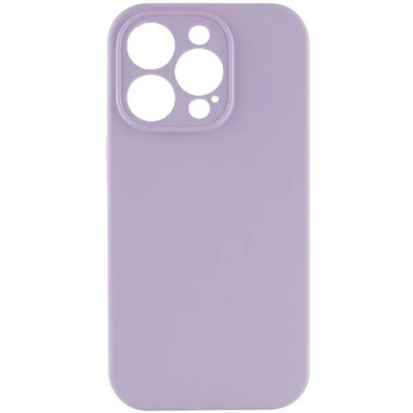 Чехол Silk Full Camera Protective (AA) NO LOGO для Apple iPhone 14 Pro (6.1") — Сиреневый — фото 1 Чехол Silk Full Camera Protective (AA) NO LOGO для Apple iPhone 14 Pro (6.1") — Сиреневый — фото 1