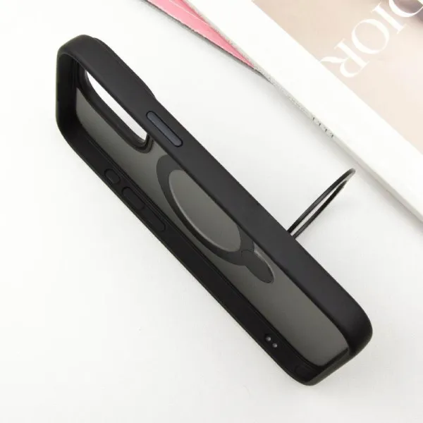 Чехол Ummi Colorful with Magnetic Fit HQ Ring для Apple iPhone 14 Pro (6.1") — Черный — фото 4 Чехол Ummi Colorful with Magnetic Fit HQ Ring для Apple iPhone 14 Pro (6.1") — Черный — фото 4