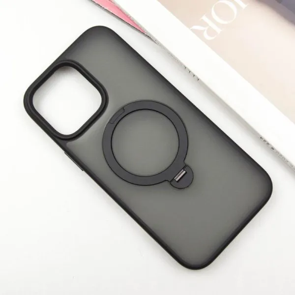 Чехол Ummi Colorful with Magnetic Fit HQ Ring для Apple iPhone 14 / 13 (6.1") — Черный — фото 2 Чехол Ummi Colorful with Magnetic Fit HQ Ring для Apple iPhone 14 / 13 (6.1") — Черный — фото 2
