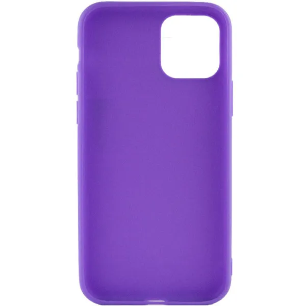 Силиконовый чехол Candy для Apple iPhone 14 (6.1") — Сиреневый — фото 2 Силиконовый чехол Candy для Apple iPhone 14 (6.1") — Сиреневый — фото 2