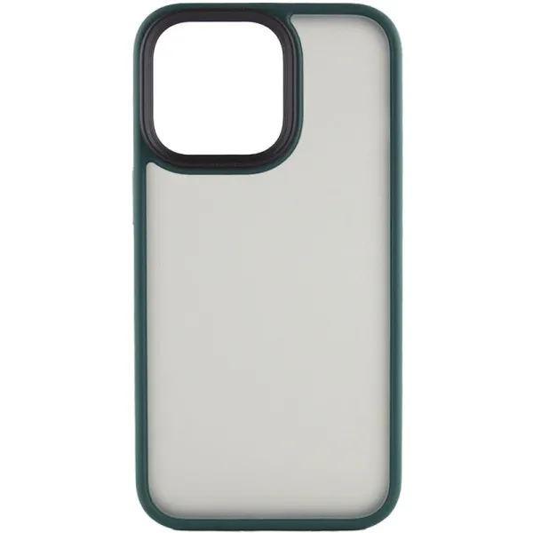 TPU+PC чохол Metal Buttons для Apple iPhone 14 / 13 (6.1") — Зелений — фото 1 TPU+PC чохол Metal Buttons для Apple iPhone 14 / 13 (6.1") — Зелений — фото 1