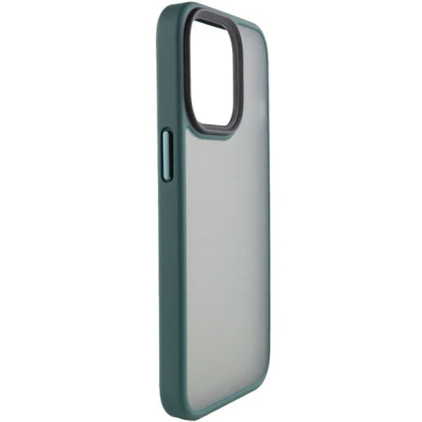 TPU+PC чохол Metal Buttons для Apple iPhone 14 / 13 (6.1") — Зелений — фото 2 TPU+PC чохол Metal Buttons для Apple iPhone 14 / 13 (6.1") — Зелений — фото 2