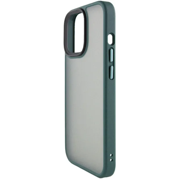 TPU+PC чохол Metal Buttons для Apple iPhone 14 / 13 (6.1") — Зелений — фото 3 TPU+PC чохол Metal Buttons для Apple iPhone 14 / 13 (6.1") — Зелений — фото 3
