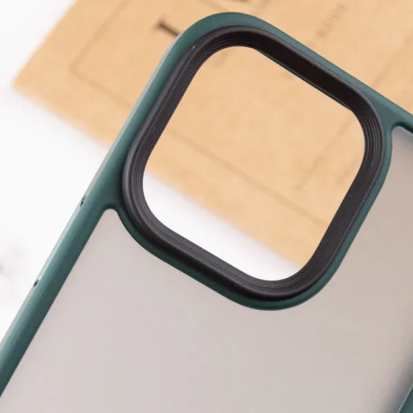 TPU+PC чохол Metal Buttons для Apple iPhone 14 / 13 (6.1") — Зелений — фото 5 TPU+PC чохол Metal Buttons для Apple iPhone 14 / 13 (6.1") — Зелений — фото 5