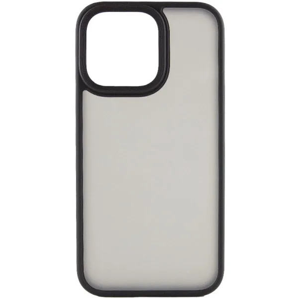TPU+PC чохол Metal Buttons для Apple iPhone 14 / 13 (6.1") — Чорний — фото 1 TPU+PC чохол Metal Buttons для Apple iPhone 14 / 13 (6.1") — Чорний — фото 1