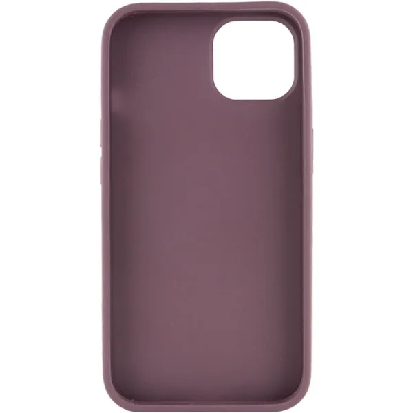 TPU чехол Bonbon Metal Style для Apple iPhone 14 Plus (6.7") — Бордовый — фото 3