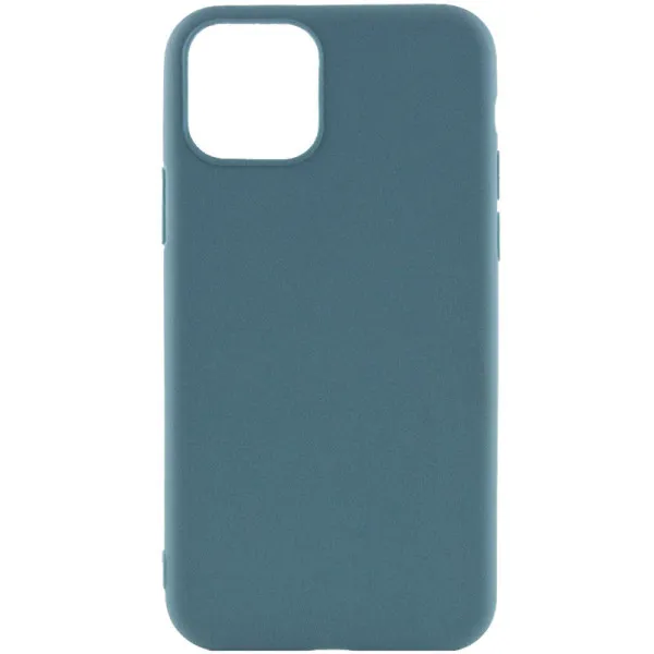 Силиконовый чехол Candy для Apple iPhone 14 Plus (6.7") — Синий — фото 5 Силиконовый чехол Candy для Apple iPhone 14 Plus (6.7") — Синий — фото 5