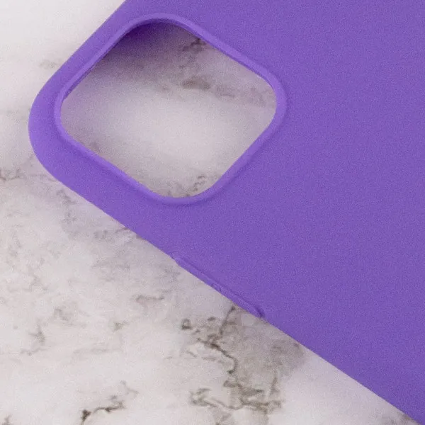 Силиконовый чехол Candy для Apple iPhone 14 Plus (6.7") — Сиреневый — фото 2 Силиконовый чехол Candy для Apple iPhone 14 Plus (6.7") — Сиреневый — фото 2