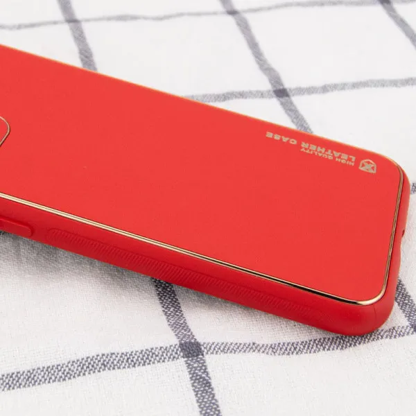 Шкіряний чохол Xshield для Apple iPhone 14 Plus (6.7") — Червоний — фото 2 Шкіряний чохол Xshield для Apple iPhone 14 Plus (6.7") — Червоний — фото 2