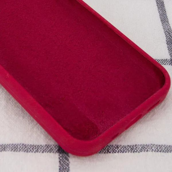 Чехол Silk Full Protective (AA) NO LOGO для Apple iPhone 15 Plus (6.7") — Красный — фото 3 Чехол Silk Full Protective (AA) NO LOGO для Apple iPhone 15 Plus (6.7") — Красный — фото 3