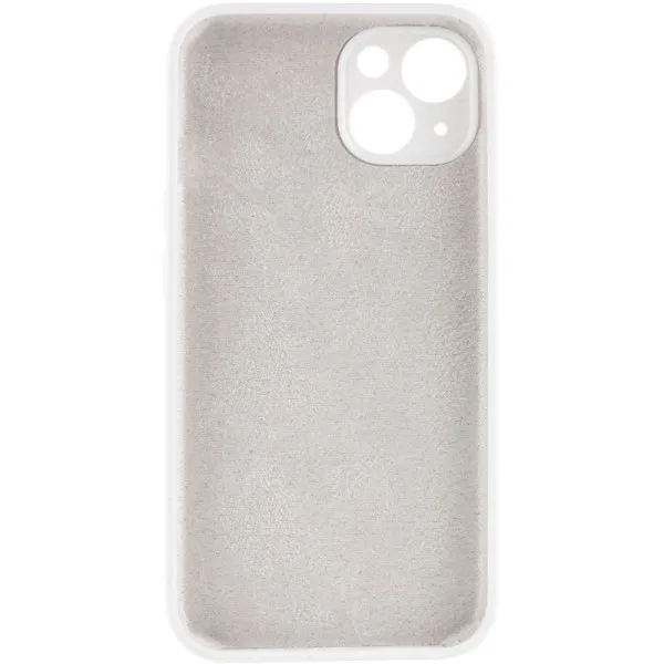 Чохол Silk Full Camera Protective (AA) NO LOGO для Apple iPhone 15 Plus (6.7") — Білий — фото 2 Чохол Silk Full Camera Protective (AA) NO LOGO для Apple iPhone 15 Plus (6.7") — Білий — фото 2