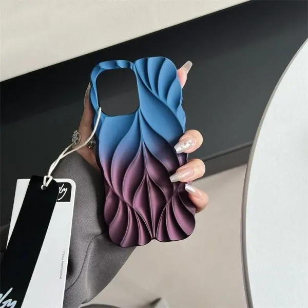 TPU чохол Leaf для Apple iPhone 15 Pro Max (6.7") — Темно-синій — фото 2 TPU чохол Leaf для Apple iPhone 15 Pro Max (6.7") — Темно-синій — фото 2