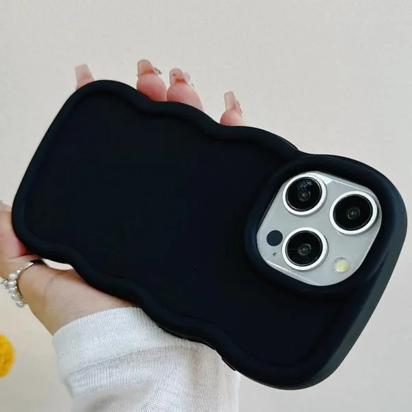 Чохол TPU Ripple для Apple iPhone 15 Pro Max (6.7") — Чорний — фото 3 Чохол TPU Ripple для Apple iPhone 15 Pro Max (6.7") — Чорний — фото 3