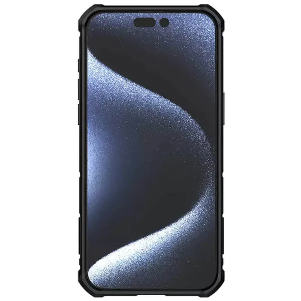 TPU+PC чехол Nillkin CamShield Armor (шторка на камеру) для Apple iPhone 15 Pro Max (6.7") — Зеленый — фото 4 TPU+PC чехол Nillkin CamShield Armor (шторка на камеру) для Apple iPhone 15 Pro Max (6.7") — Зеленый — фото 4
