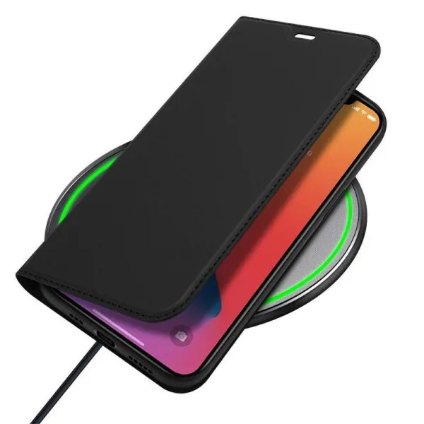 Чехол-книжка Dux Ducis с карманом для визиток для Apple iPhone 15 Pro Max (6.7") — Черный — фото 3 Чехол-книжка Dux Ducis с карманом для визиток для Apple iPhone 15 Pro Max (6.7") — Черный — фото 3