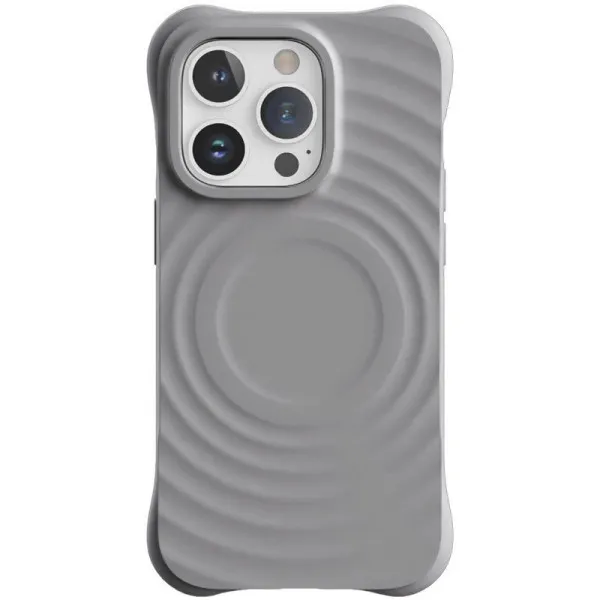 Чохол TPU Orbit with Magnetic Fit для Apple iPhone 15 Pro (6.1") — Сірий — фото 2 Чохол TPU Orbit with Magnetic Fit для Apple iPhone 15 Pro (6.1") — Сірий — фото 2