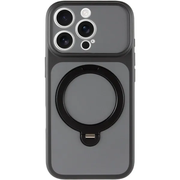 Чохол Ummi Full Camera with Magnetic Fit HQ Ring для Apple iPhone 15 Pro (6.1") — Чорний — фото 3 Чохол Ummi Full Camera with Magnetic Fit HQ Ring для Apple iPhone 15 Pro (6.1") — Чорний — фото 3