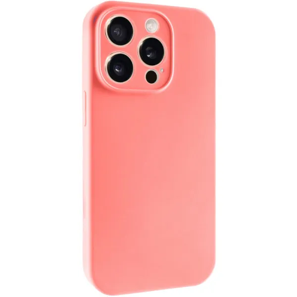 Чехол Silk Full Camera Protective (AA) NO LOGO для Apple iPhone 15 Pro (6.1") — Коралловый Чехол Silk Full Camera Protective (AA) NO LOGO для Apple iPhone 15 Pro (6.1") — Коралловый
