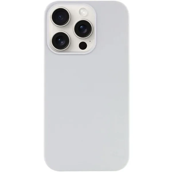 Чохол Silk (AA) NO LOGO with Magnetic Fit для Apple iPhone 15 Pro (6.1") — Білий Чохол Silk (AA) NO LOGO with Magnetic Fit для Apple iPhone 15 Pro (6.1") — Білий