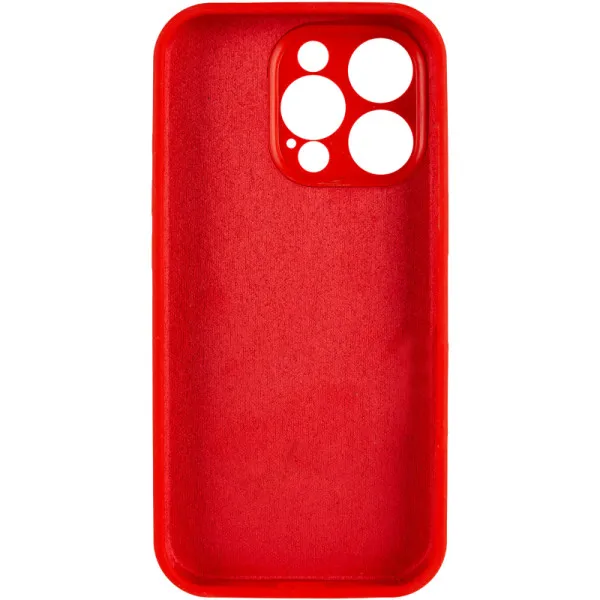 Чехол Silk Full Camera Protective (AA) NO LOGO для Apple iPhone 15 Pro (6.1") — Красный — фото 3 Чехол Silk Full Camera Protective (AA) NO LOGO для Apple iPhone 15 Pro (6.1") — Красный — фото 3