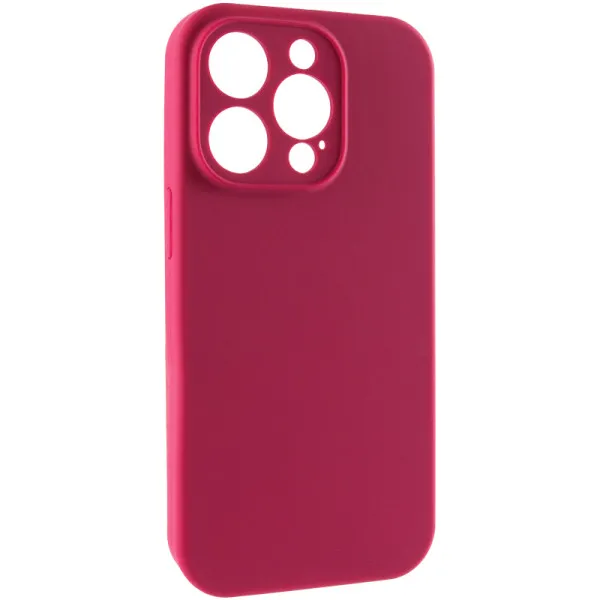 Чехол Silk Full Camera Protective (AA) NO LOGO для Apple iPhone 15 Pro (6.1") — Красный — фото 5 Чехол Silk Full Camera Protective (AA) NO LOGO для Apple iPhone 15 Pro (6.1") — Красный — фото 5